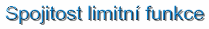 Spojitost limitn� funkce